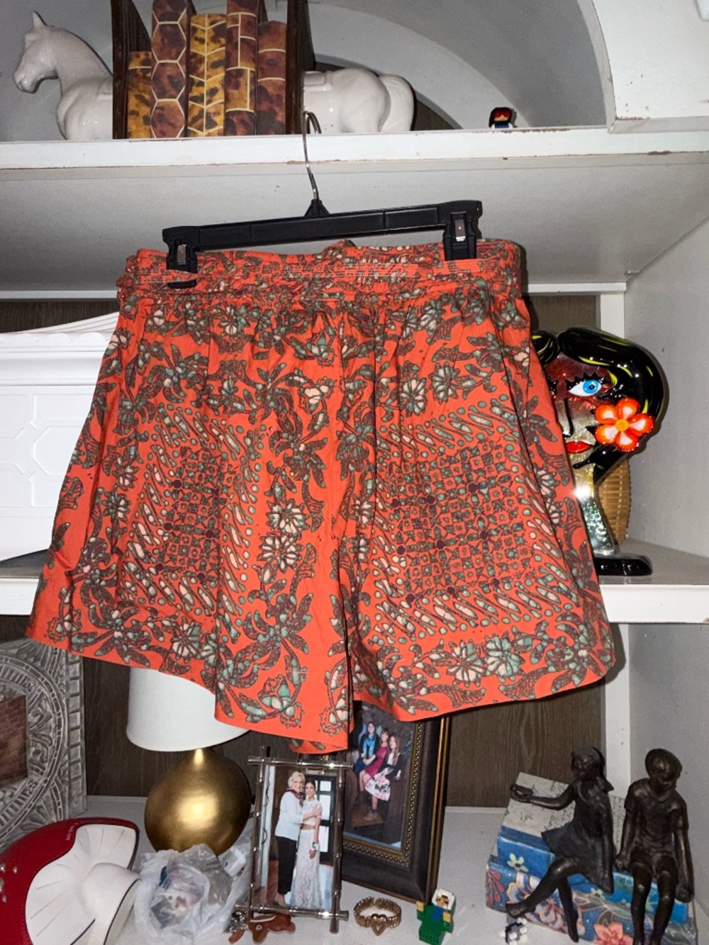 Ulla Johnson sz 10 Nalani shorts clementine bandana floral print - Picture 6 of 6